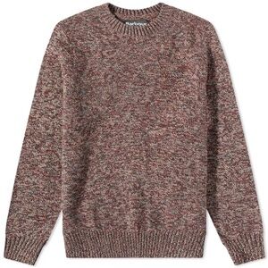 Men’s Brown Barbour Wool Sweater